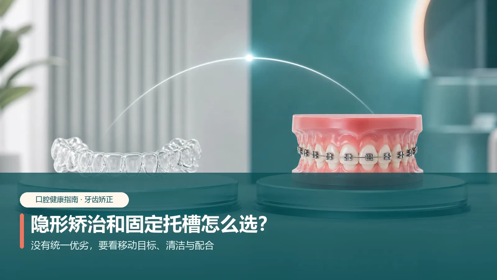隐形矫治和固定托槽怎么选?不只看美观科普封面