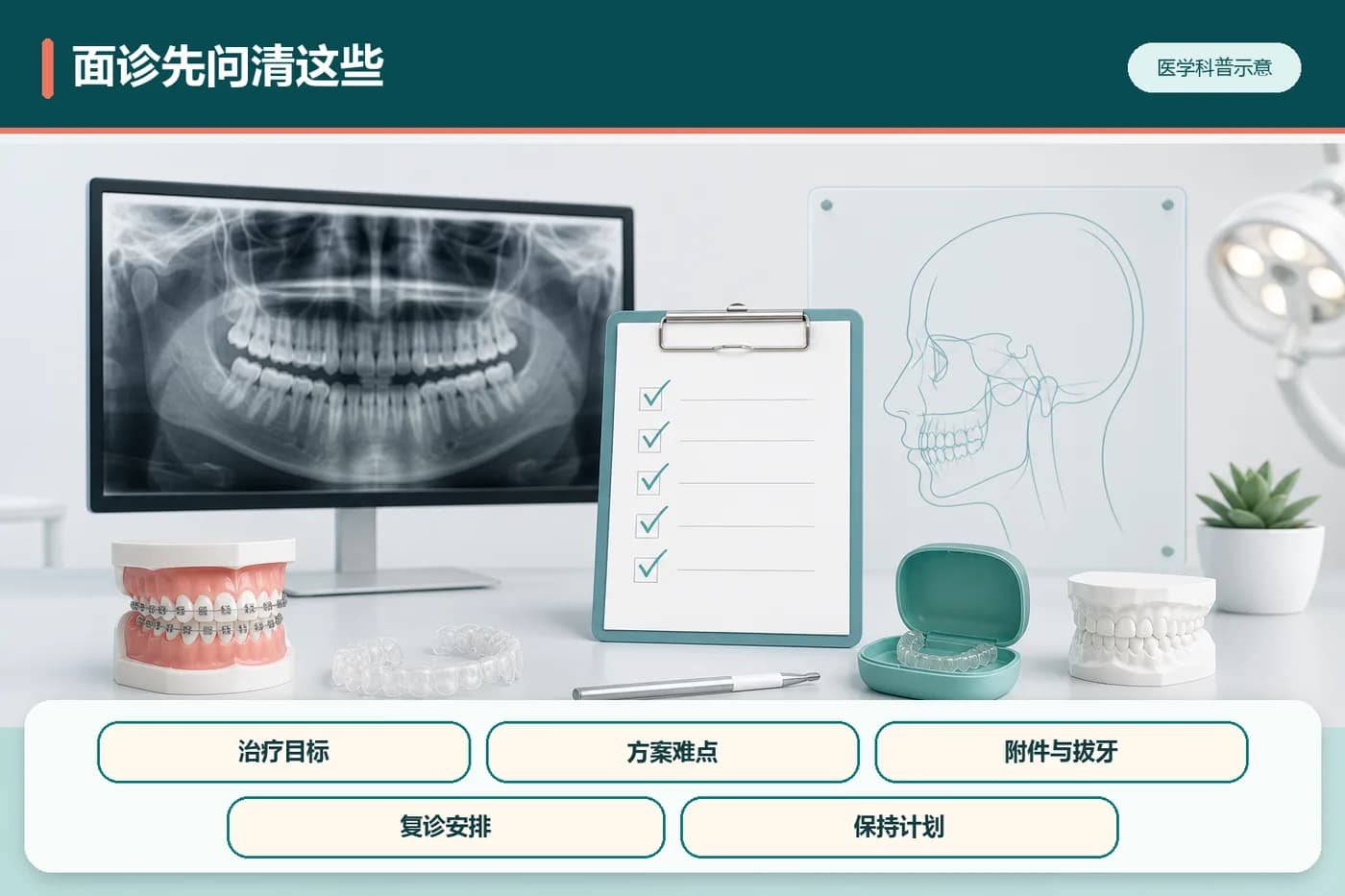 选择矫治器前可向医生确认的六个问题
